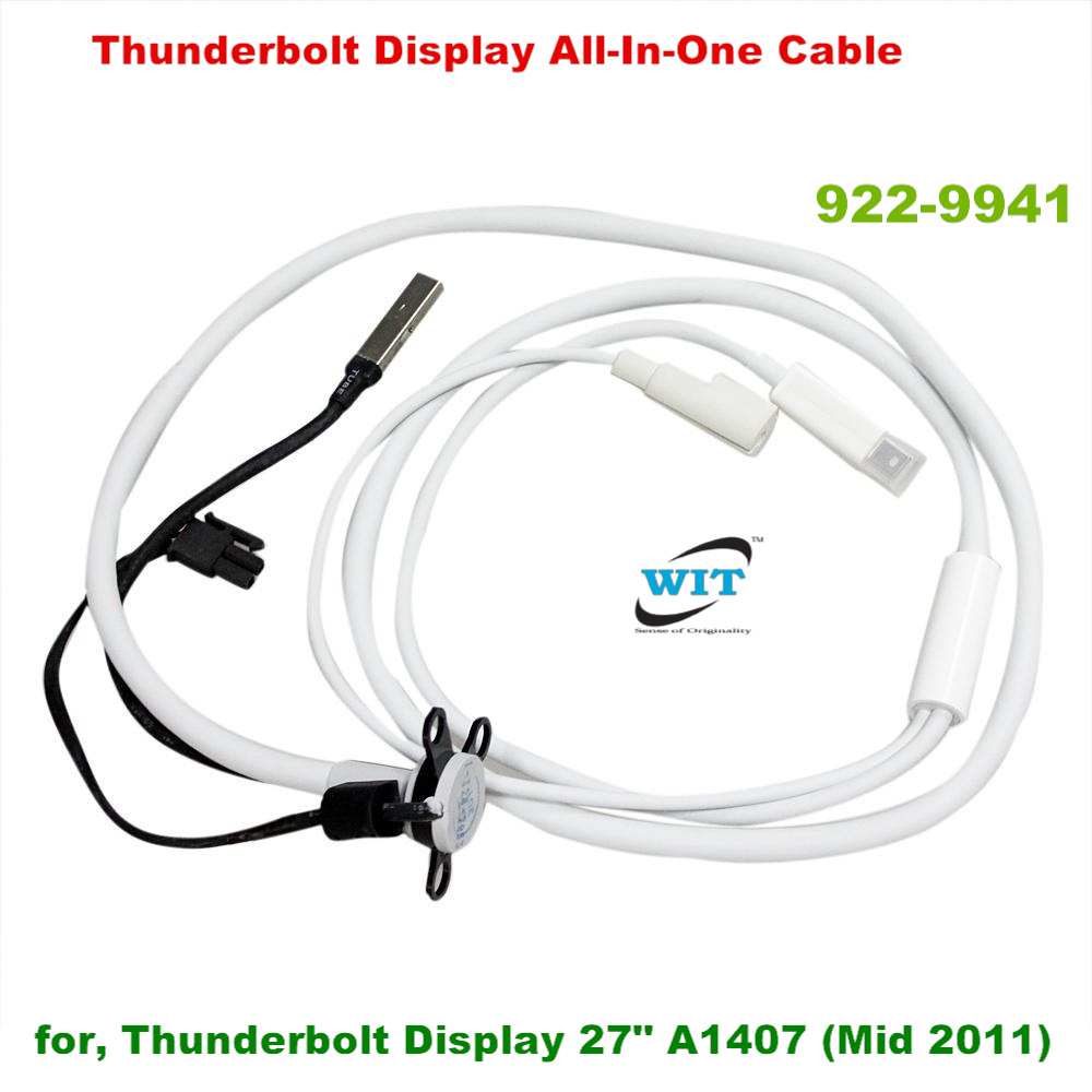 Câble d'affichage Thunderbolt tout-en-un MC914, pour écran 27 pouces A1407  922-9941 2-240-0768 2011 2016, authentique, neuf - AliExpress