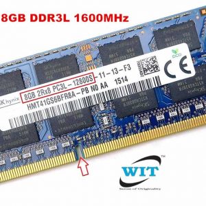 16GB DDR4 2Rx8 PC4-2133P, PC4-17000 (BUS: 2133MHz) SK Hynix, Model:  HMA82GS6MFR8N-TF N0 AB, Notebook Memory or RAM module, Voltage : 1.2V,  Non-ECC