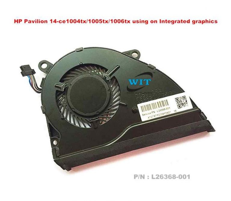Laptop internal cooling fan for HP Pavilion 14ce1004tx/1005tx/1006tx