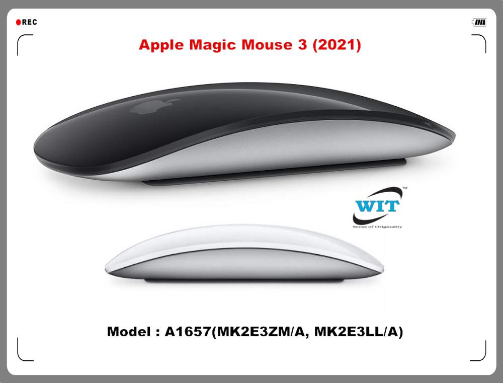 Apple Magic Mouse 3 (2021) Model : A1657(MMMQ3ZA/A MMMQ3AM/A