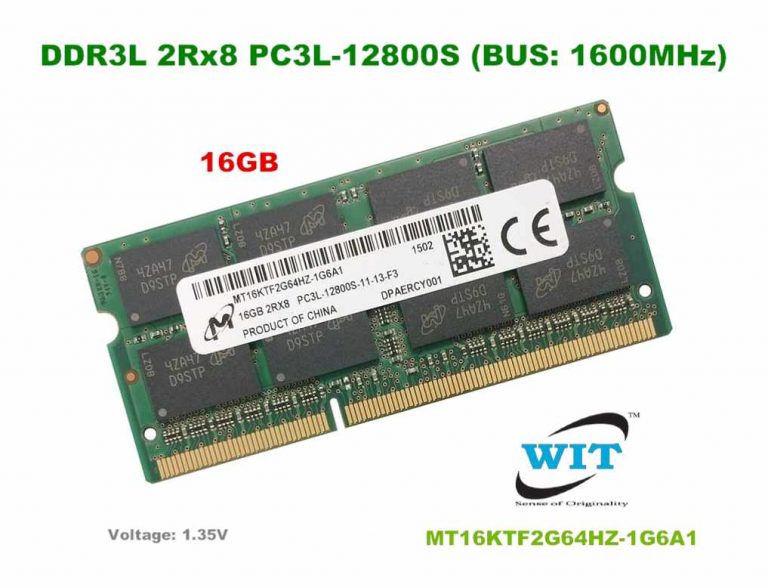 1x 16GB RAM DDR3L SO 1600Mhz PC3L-12800S für Terra Mobile 1514 (1220548
