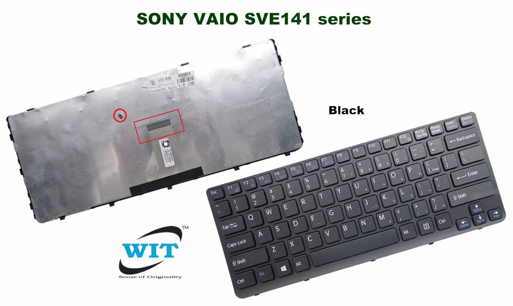 SALE／68%OFF】 新品 SONY VAIO sve15 SVE17 SVE171 SVE1711 SVE1712 ノート交換用  日本語キーボード パソコン用キーボード