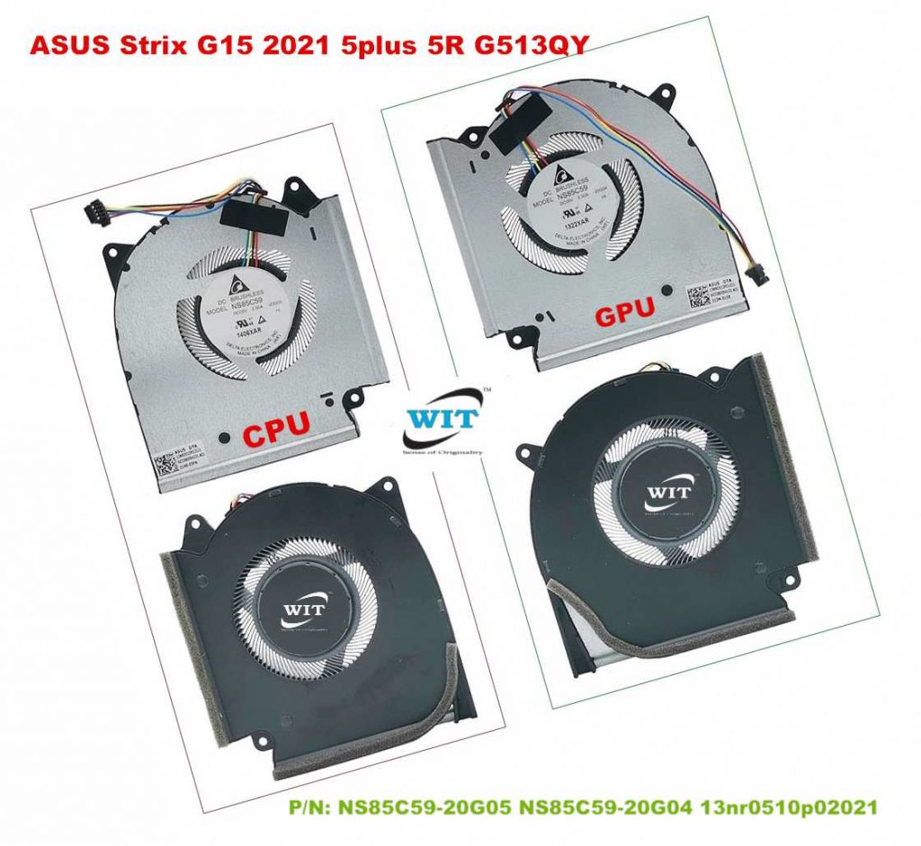 DBTLAP NS85B01-17A02 5V 0.50A CPU Cooling Fan Compatible For Asus Laptop - View #8