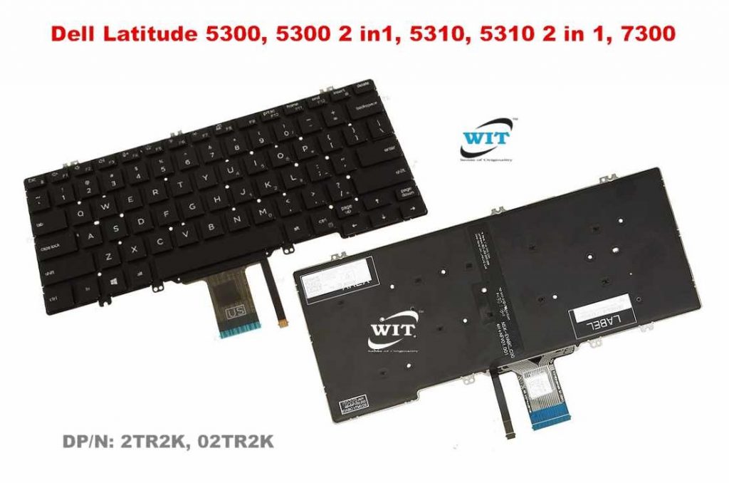 Laptop Keyboard/Keypad for 13.3" Dell Latitude 7300, Latitude 5300
