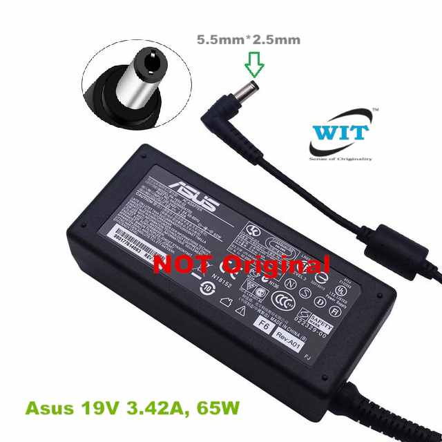 Asus 19V  65W * OEM/Copy AC Power Charger or Adapter For Asus  Laptop PA-1650-78 (Asus 65W Adapter *) - WIT Computers