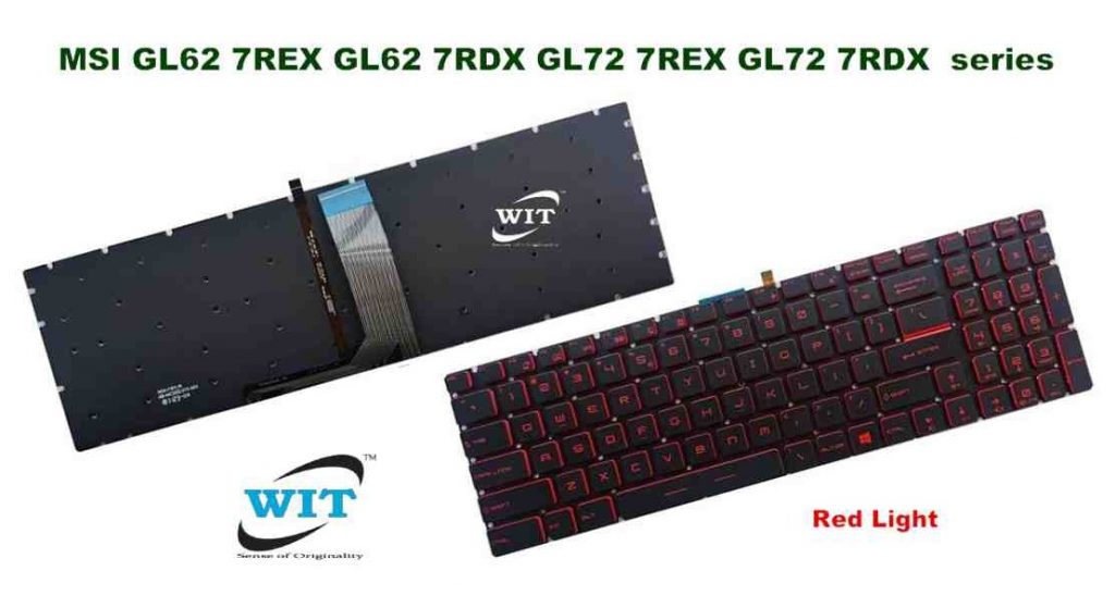 Laptop internal Keyboard or Keypad for MSI GE72 GE62 WS60 GS60 GS70