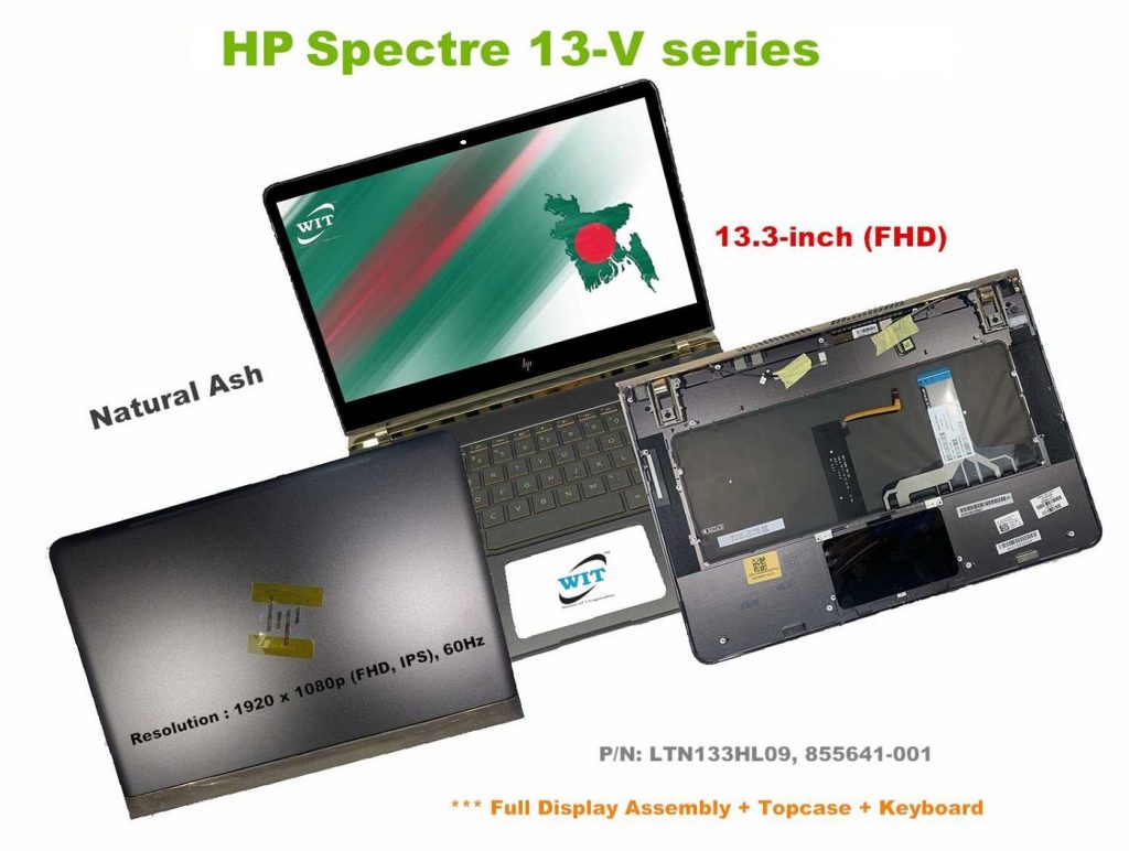 Écran LCD + Verre Avant Pour HP Envy 13-BA000 13,3 Pouces - Version Non Tactile, Neuf