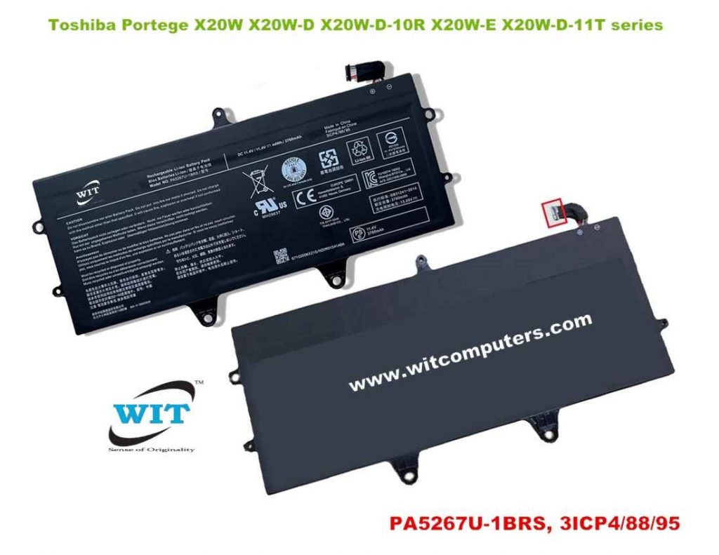 Batterie pour Toshiba Portégé PT241C-002002 PT241A-029001 PT241A-013001