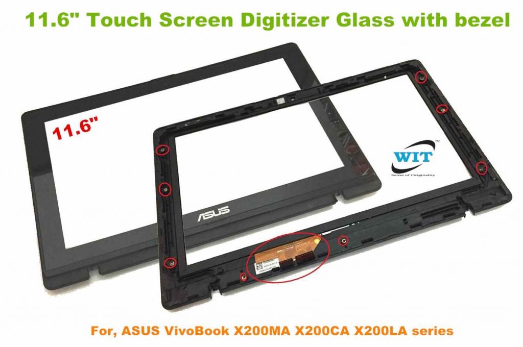 11 6 Inch Touch Screen Digitizer Led Glass With Bezel For Asus Vivobook