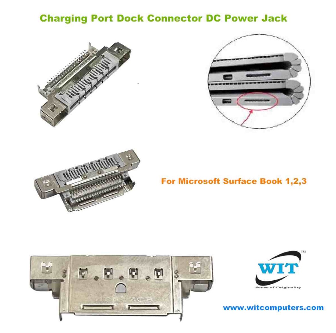 Power Jack Charging Port Dock Connector Flex Cable For Microsoft Surface Pro 4/5/6/7/7+/X