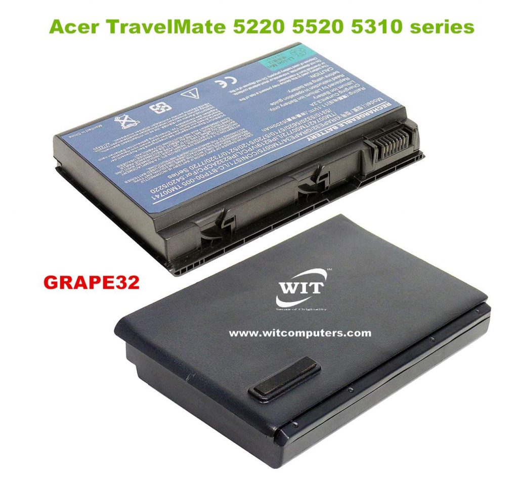 Acer Laptop Akku 5200mAh - Ersatzakku Für Extensa Serie TM00741