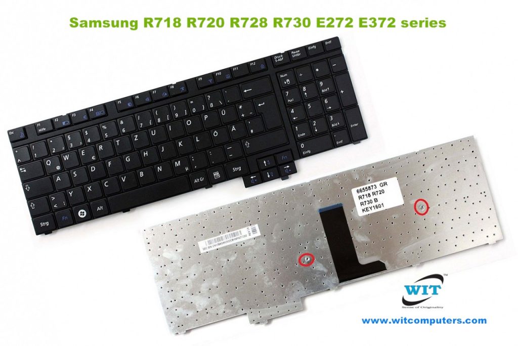 Laptop Keyboard or Keypad for Samsung NP R730 R720 R728 R718 SE31 E272 ...