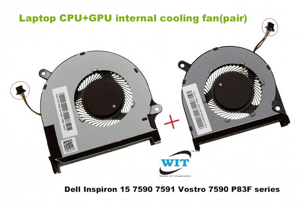 Ersatz-Lüfter Für Dell Inspiron 15-7590/7591 – CPU+GPU Kühler, 0MPHWF, 0861FC, DC5V 0,5A