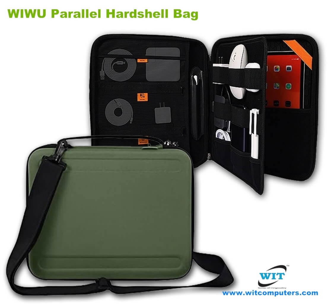 Wiwu Parallel Hardshell Bag(Green)