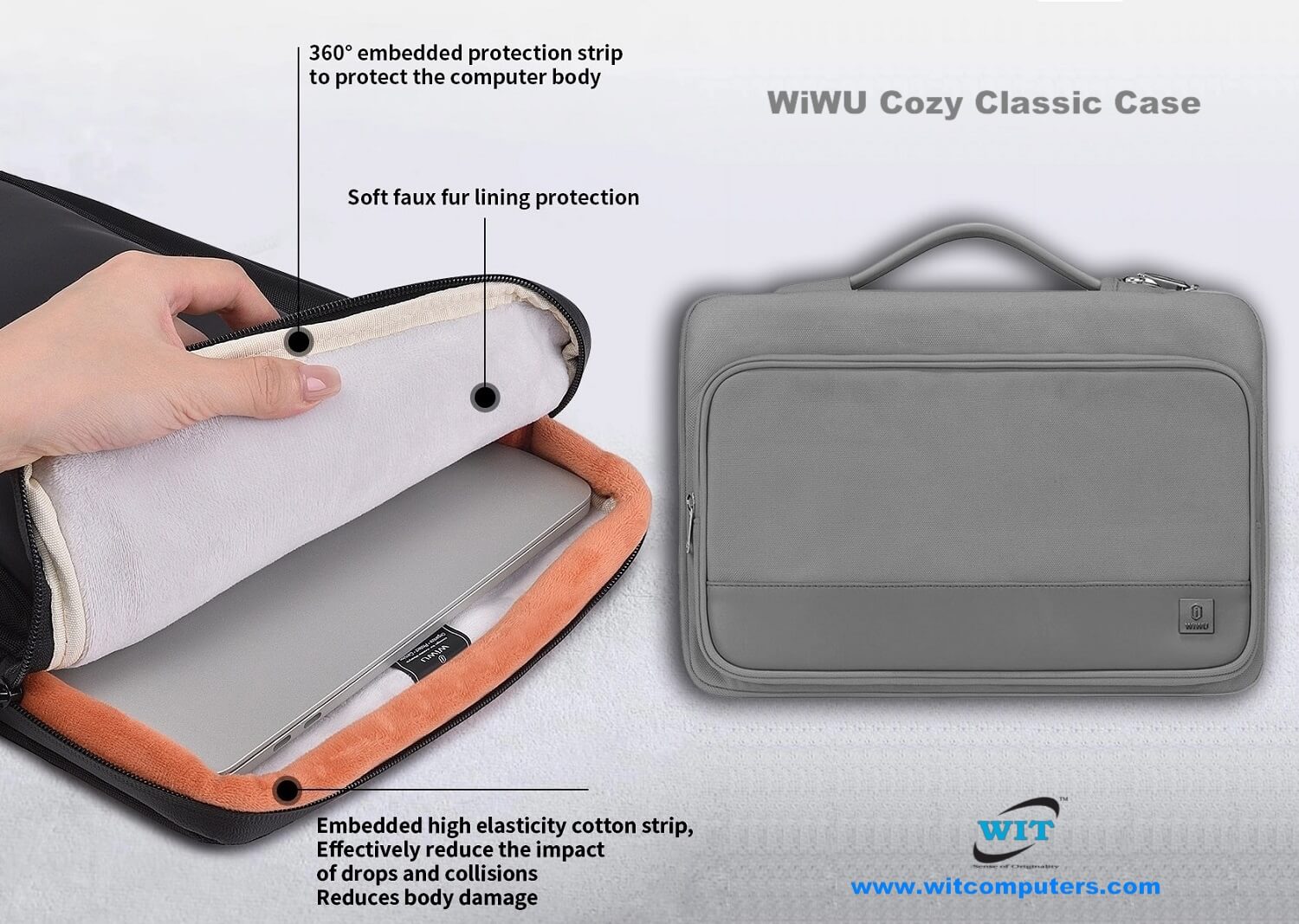 Cozy Classic Case(Grey)