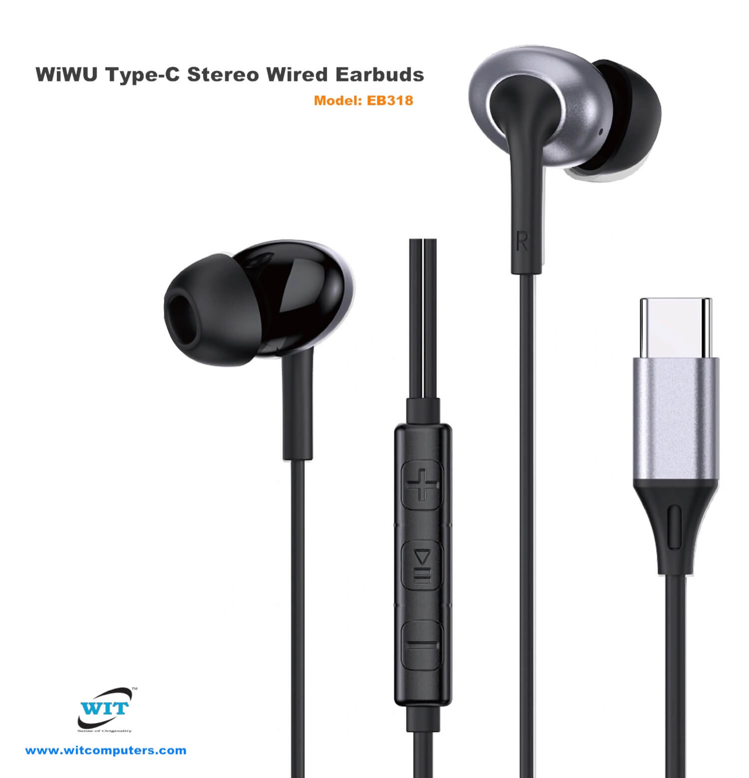 WiWU EB318(Black)